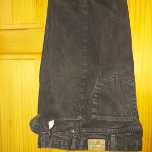 Kirkland Signature Men’s Black Straight Jeans Size 38×34